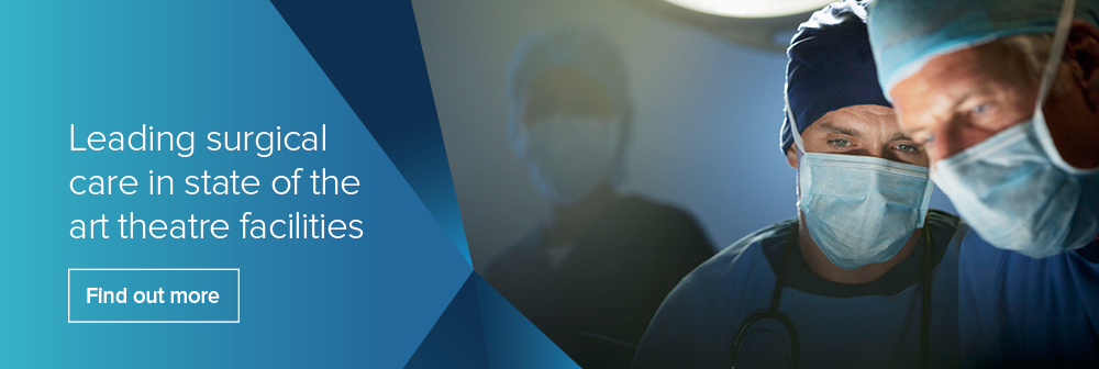 Leading surgical care in stae of the art theathre facilities