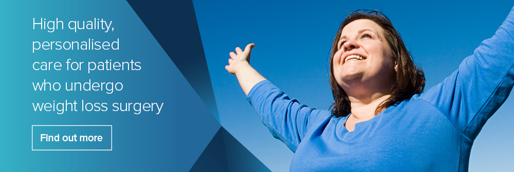 High quality, personalised care for patients who undergo weight loss surgery